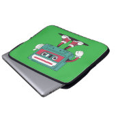 Kassettenrekorder Laptopschutzhülle (Vorne Knopf)