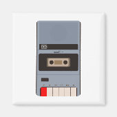 Kassettenrekorder Magnet (Vorne)