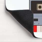 Kassettenrekorder Mousepad (Ecke)