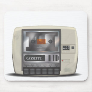 Kassettenrekorder Mousepad