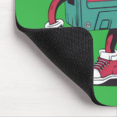 Kassettenrekorder Mousepad (Ecke)
