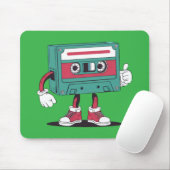 Kassettenrekorder Mousepad (Mit Mouse)