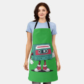 Kassettenrekorder Schürze (Getragen)