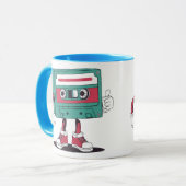 Kassettenrekorder Tasse (Vorderseite Links)
