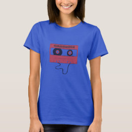 Kassettenschal- T-Shirt