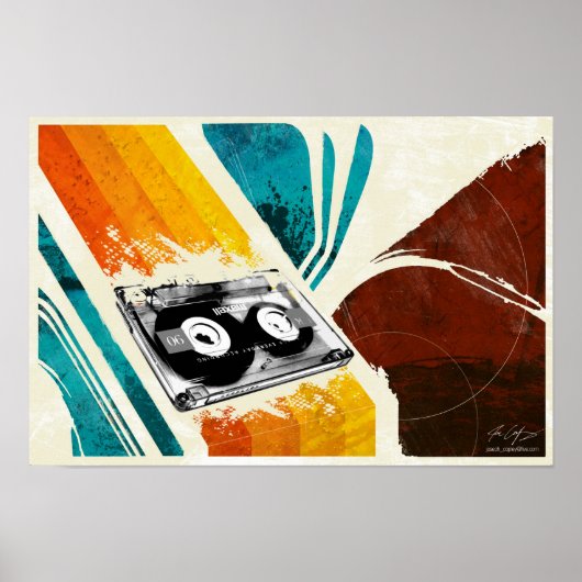 Kassettenspeicher Poster (Vorne)