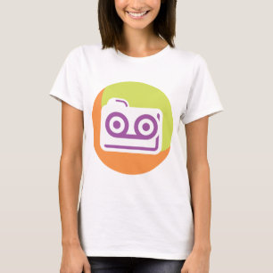 Kassettensymbol im Vintage-Stil der 80er und 90er  T-Shirt