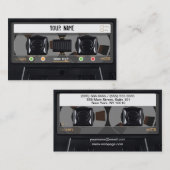 KassettenVisitenkarte Visitenkarte (Vorne/Hinten)