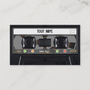 KassettenVisitenkarte Visitenkarte