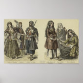 Kassianer, Tataren, Turkvolk, Zaurnåa Poster (Vorne)