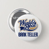 Kassierer-Geschenk Button (Vorne & Hinten)