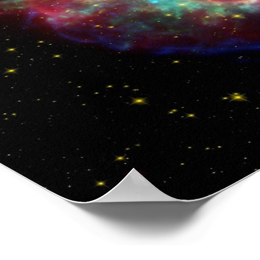 Kassiopeia A: Der Tod wird ihr Poster (Ecke)