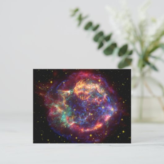 Kassiopeia ein Tod wird ihr Postkarte (Stehend Vorderseite)