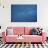 Kassiopeien und Milchstraße Leinwanddruck (Insitu (Wohnzimmer))