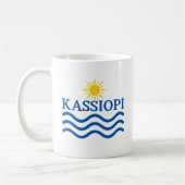 KASSIOPI Korfu Griechenland, Sun Waves Kaffeetasse (Links)