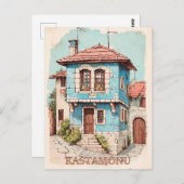 Kastamonu Turkiye Travel Postkarte (Vorne/Hinten)