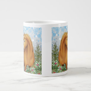 Kastanie Arabisches Pferd im Garten Jumbo-Tasse