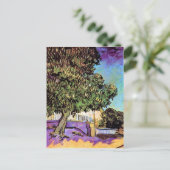 Kastanie in Blossom, Vincent van Gogh Postkarte (Stehend Vorderseite)