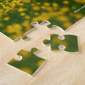 Kastanie Lusitano, die in Schmetterlingen läuft Puzzle (Seite)