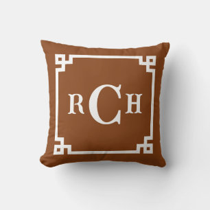 Kastanie-RückwärtsChinoiserie Kissen