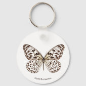 Kastanie Tiger Butterfly Schlüsselanhänger (Vorderseite)