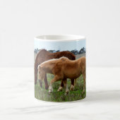 Kastanie Winterwaldpferde, Kaffeetasse (Mittel)