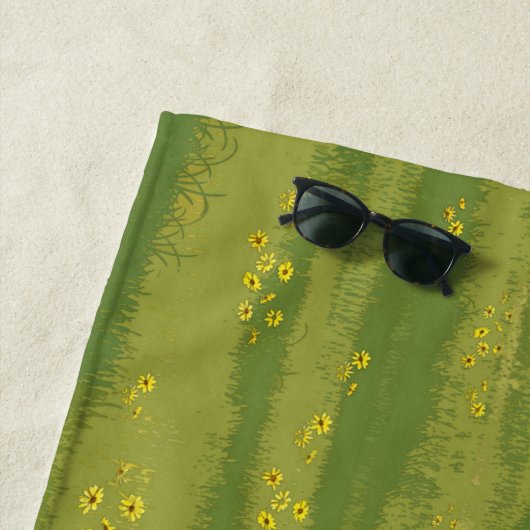 Kastanien Ägyptisches Arabianisches Pferd in Frühl Strandtuch (Beispiel)