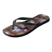 Kastanien Badesandalen (Schrägansicht)