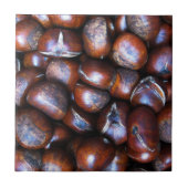 Kastanien Fliese (Vorderseite)