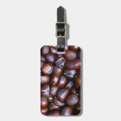 Kastanien Gepäckanhänger (Vorderseite vertikal)