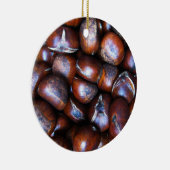 Kastanien Keramik Ornament (Rechts)