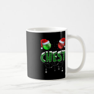 Kastanien Matching Family Fun Brustkerne Weihnacht Kaffeetasse