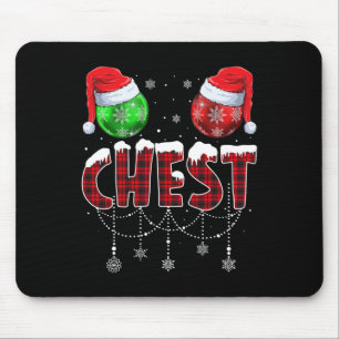 Kastanien Matching Family Fun Brustkerne Weihnacht Mousepad