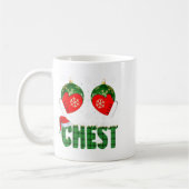 Kastanien Matching Family Funny Brust Nuts Christm Kaffeetasse (Links)