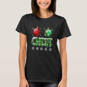 Kastanien Matratzen Paare Weihnachtsleuchten Nuts T-Shirt