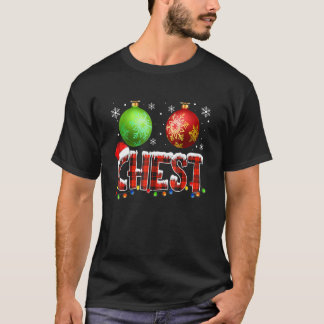 Kastanien Matratzen Paare Weihnachtsleuchten Nuts T-Shirt