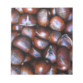 Kastanien Notizblock (Vorderseite)