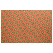 Kastanien-Paar Orange Herbstmuster Stoff (Fat Quarter (45,7 x 55,9 cm))