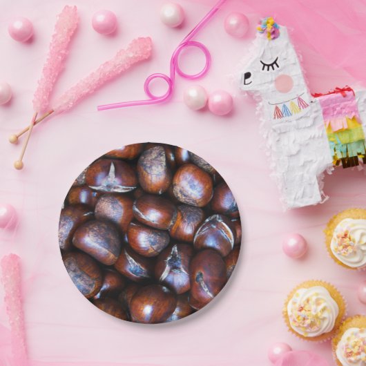 Kastanien Pappteller (Party)