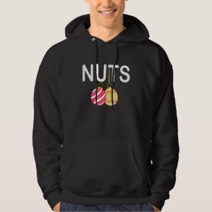 Kastanien-Passen-Kastanien-Weihnachten-Paare Ma Hoodie