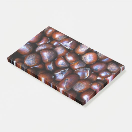 Kastanien Post-it Klebezettel (angewinkelt)