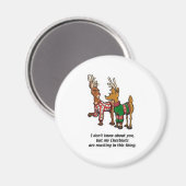 Kastanien Rösten Magnet (Vorderseite/Rückseite)