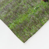 Kastanien und arabische Pferde in einer Bildergale Fleecedecke (Ecke)