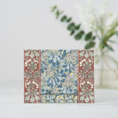 Kastanienbaum,Blätter,Botanischer Jugendstil Postkarte (Stehend Vorderseite)