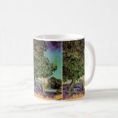 Kastanienbaum in Blossom von Vincent van Gogh Kaffeetasse (VorderseiteRechts)