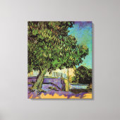 Kastanienbaum in Blossom von Vincent van Gogh Leinwanddruck (Vorderseite)