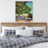 Kastanienbaum in Blossom von Vincent van Gogh Leinwanddruck (Insitu (Schlafzimmer))
