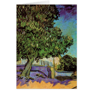Kastanienbaum in der Blüte durch Vincent van Gogh
