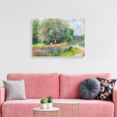 Kastanienbaum von Pierre Auguste Renoir Leinwanddruck (Insitu (Wohnzimmer))