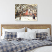 Kastanienbäume in Louveciennes, c.1871-2 Leinwanddruck (Insitu (Schlafzimmer))